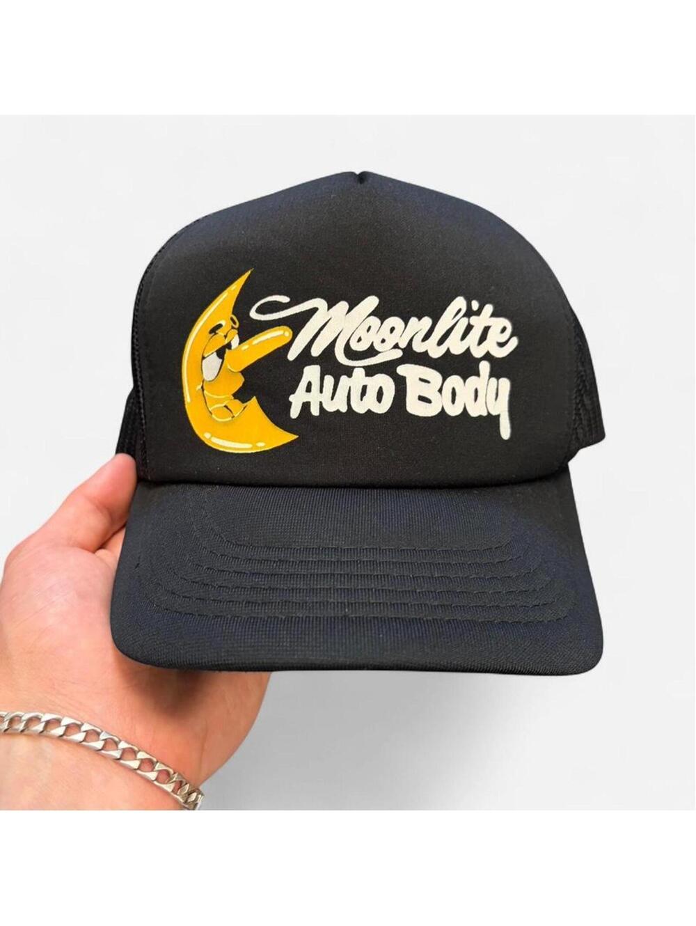 Vintage Moonlite Auto Body Shop Hat